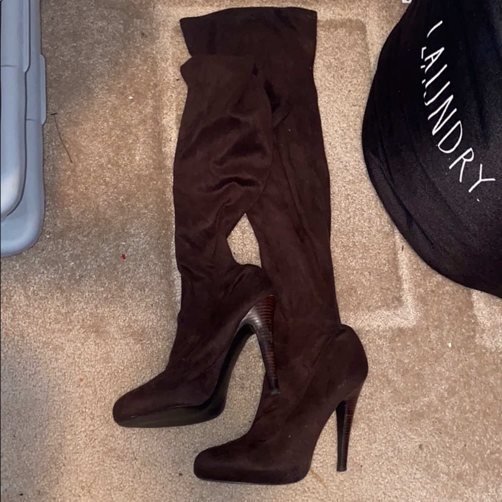 Thigh high boots